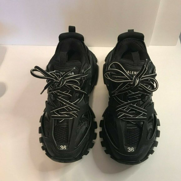 Balenciaga Track Sneakers Black SIZE 36 - Picture 1 of 3